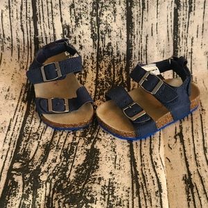 New carters sandals. Blue